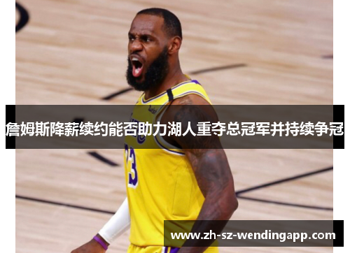 詹姆斯降薪续约能否助力湖人重夺总冠军并持续争冠