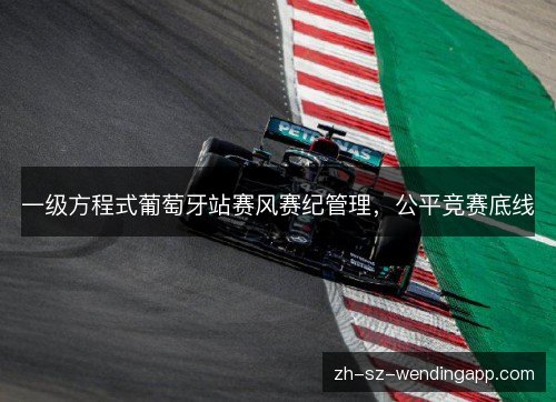 一级方程式葡萄牙站赛风赛纪管理，公平竞赛底线